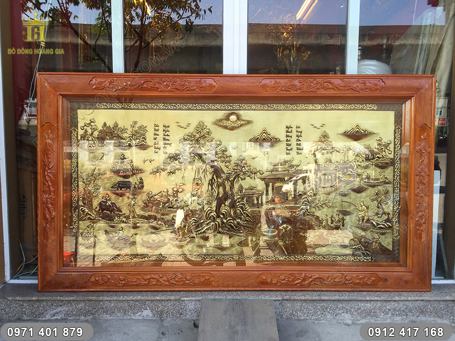 tranh đồng quê đẹp
